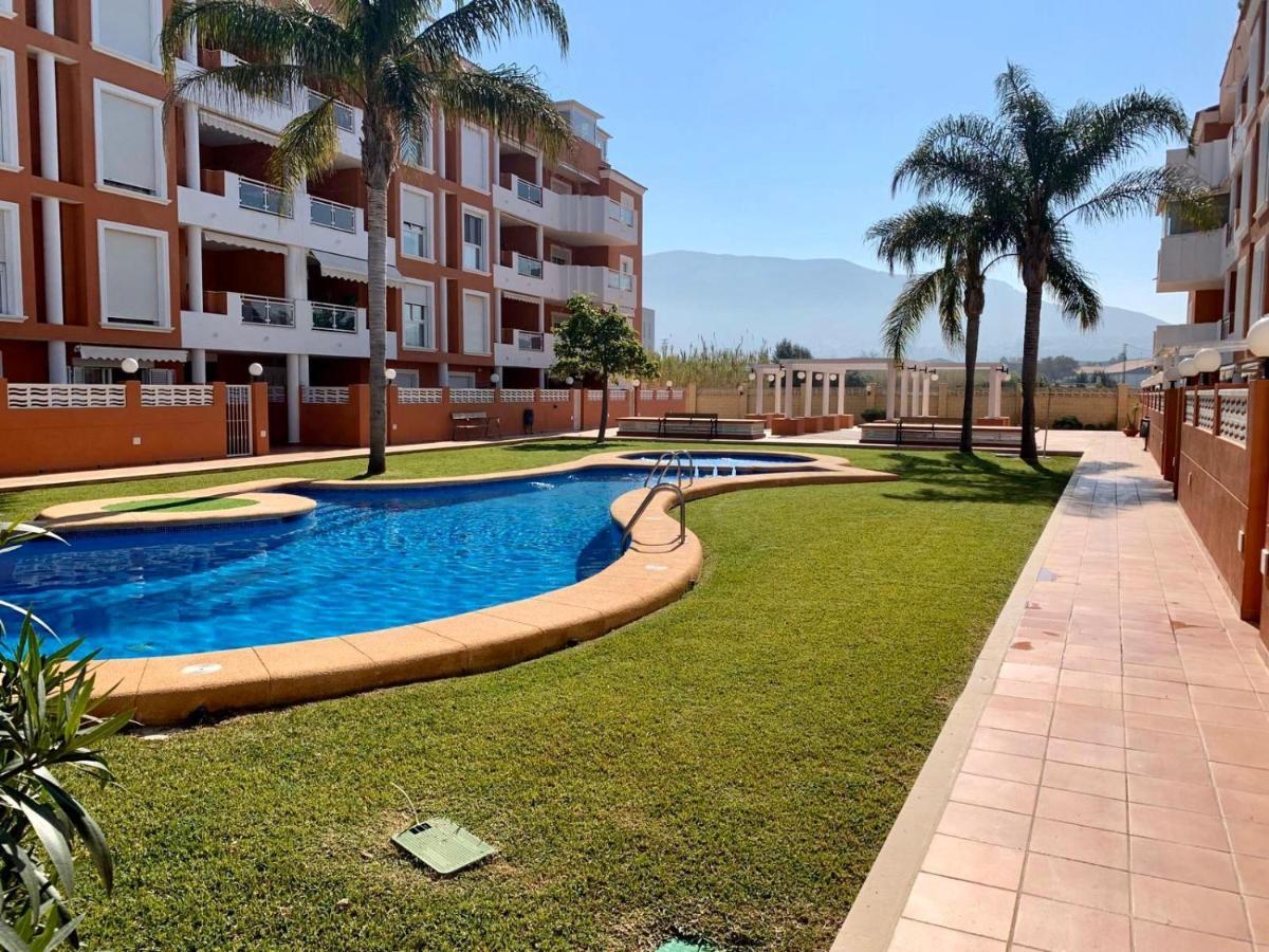 Apto. Con Gran Terraza Y Acceso Directo A Piscina. Denia Dış mekan fotoğraf