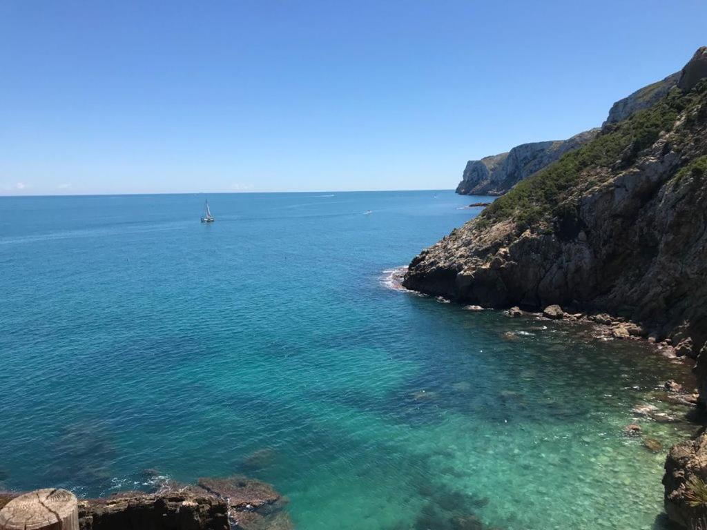 Apto. Con Gran Terraza Y Acceso Directo A Piscina. Denia Dış mekan fotoğraf