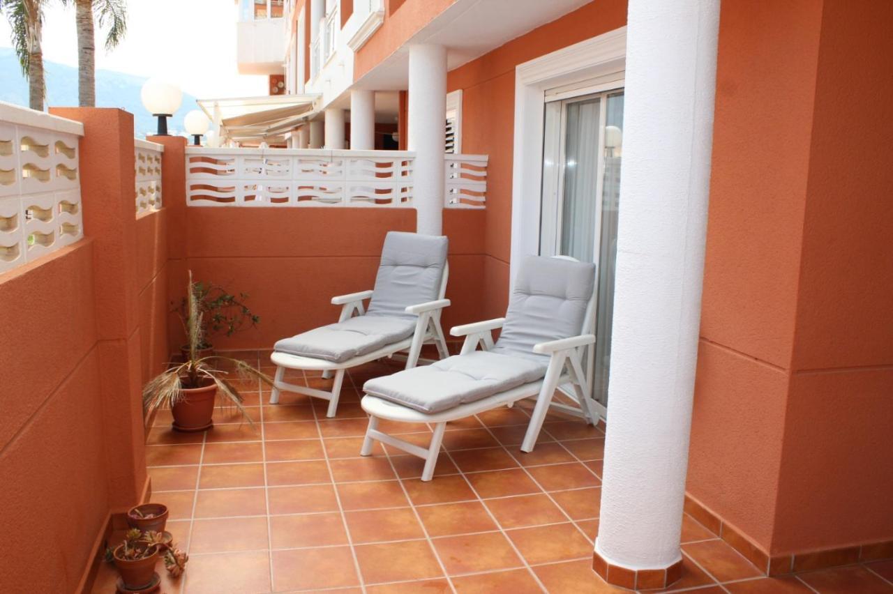 Apto. Con Gran Terraza Y Acceso Directo A Piscina. Denia Dış mekan fotoğraf